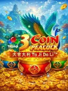 3 Coin Golden Peacock